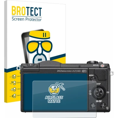 Afbeelding van BROTECT Screenprotector voor Sony Alpha 5100 (DSLR A5100) Folie Beschermfolie Beschermglas matte