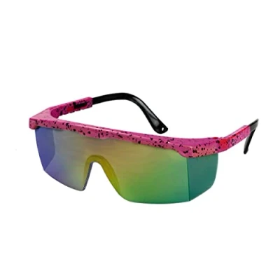 Afbeelding van Bril 80&#039;s roze hologram