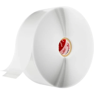 Afbeelding van Poppstar 1 x 11 m zelfdichtende siliconentape, siliconen reparatietape, isolatietape en afdichtingstape (water, lucht), 38 mm breed, wit