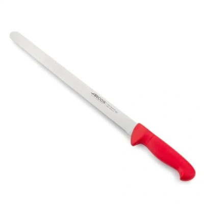 Afbeelding van Arcos Serie 2900, zachte vezel, lemmet van 350 mm nitrum, handvat polypropyleen, rood