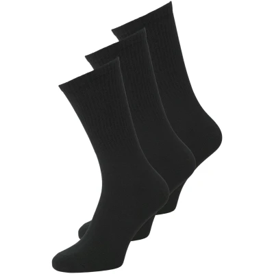Afbeelding van Jack &amp; Jones 3ERPACK Sokken, Heren, Maat: One Size, Black