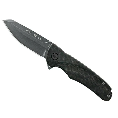 Afbeelding van Buck 843 Sprint Ops Pro Black Canvas Micarta PE