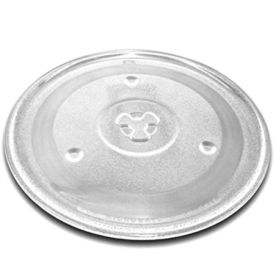 Afbeelding van vhbw Universeel draaiplateau voor magnetron, bijv. geschikt Bosch, Siemens, Bauknecht, glazen draaiplaat, 27 cm