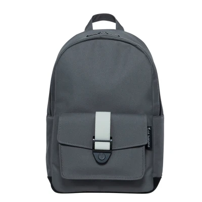 Afbeelding van Bold Banana Zipp Top Backpack grey gravity