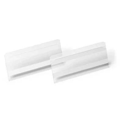 Afbeelding van Durable Zelfklevende documenthoes HARD COVER 150x67 mm, transparant