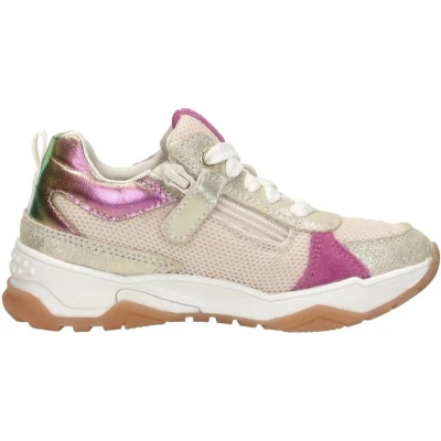Afbeelding van Keq Sneakers laag voor kinderen, Maat: 31, Beige Leer/ synthetisch