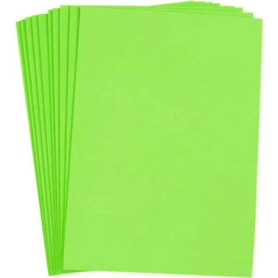 Afbeelding van EVA Foam Vellen A4 21x30 cm dikte 2 mm lichtgroen 10vellen