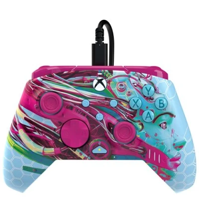 Image de PDP Manette Rematch Android Dreams Glow In The Dark Xbox Series X Bleu (049 023 addm)
