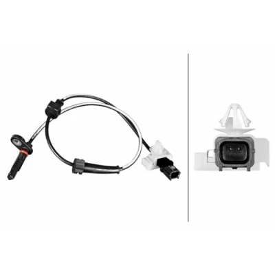 Afbeelding van HELLA 6PU 358 217 521 ABS Sensor Met verbindingsstuk Geluidsensor 2 569 HONDA: Accord 7 Limousine
