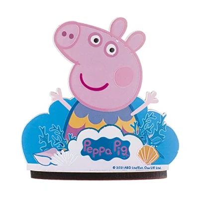 Afbeelding van Dekora Cake Topper voor gebak Peppa Pig Afmetingen: 12x12,5 cm