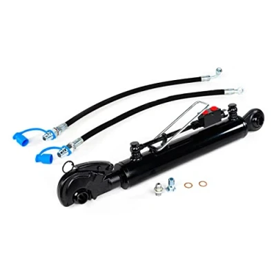 Afbeelding van Hydraulische Topstang Cat. 2 (620 920 mm) met Vanghaak, Terugslagklep en Slangen