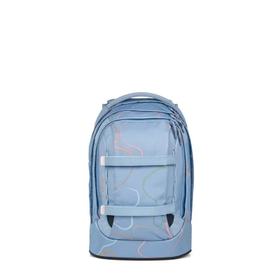 Afbeelding van satch Schoolrugzak met laptopvak Pack Vivid Blue Lichtblauw