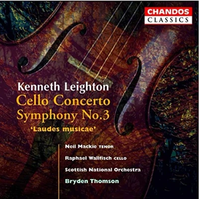 Afbeelding van Raphael Wallfisch, Neil Mackie, Royal Scottish National Orchestra Leighton: Cello Concerto/ Symphony No. 3 (CD)