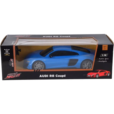Afbeelding van RC Audi R8 V10 Coup&eacute; 1:16 + Licht Blauw