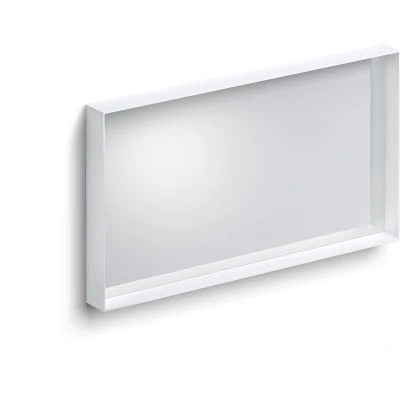 Afbeelding van Clou Look at Me spiegel 90cm met omlijsting mat wit