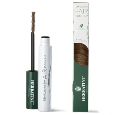 Image de Herbatint Temporary Hair Touch Up Blond Mascara Cheveux pour Retouche Instantanée de Recroissance Couverture Temporaire, Testé dermatologiquement, 93% Ingrédients Origine Naturelle