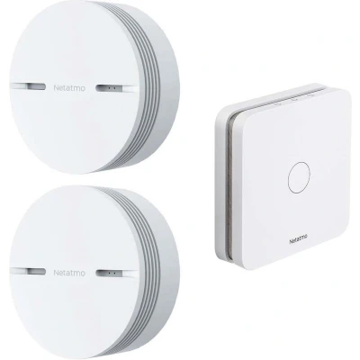 Afbeelding van Netatmo 2 x Slimme Rookmelder + CO melder
