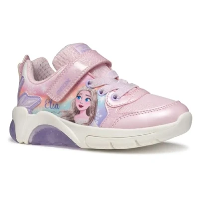 Afbeelding van Geox J Fadinlight Girl E meisjesschoenen, Roze lila