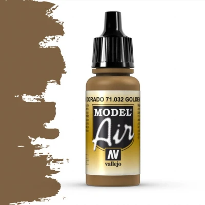 Afbeelding van Model Air Golden Brown 17ml 71032