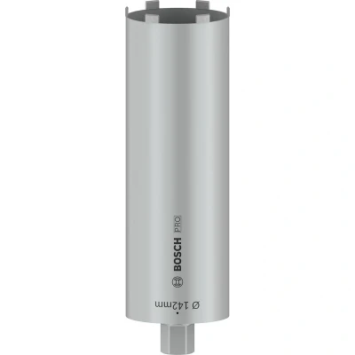 Image de BOSCH 2608601412 carotteuse diamantée pour forage à sec G 1 1/4&quot; UNC Best for Universal 142 x 400 11,5 mm, 6 segments