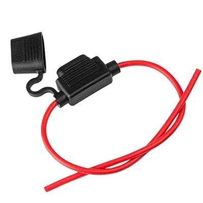 Afbeelding van ECENCE 1 x zekeringhouder voor auto, zekeringhouder, boot, LORRY motorfiets, caravan, platte 14 AWG