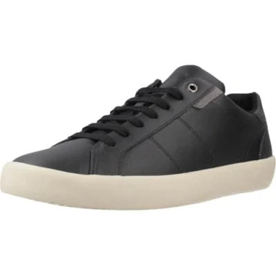 Afbeelding van Geox U Affile A Sneakers voor heren, zwart.