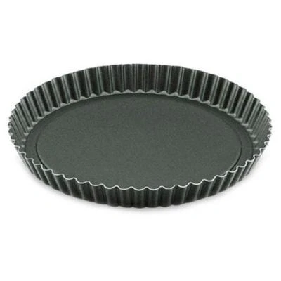 Image de LACOR 68842 MOULE À TARTE DENTELÉ ALUMINIUM ANTIADHÉSIFÉRENT 24 CM