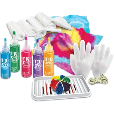 Afbeelding van 4m tie dye kunst set
