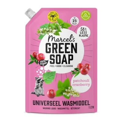 Afbeelding van Marcel&#039;s Green Soap Vloeibaar Wasmiddel Perzik &amp; Jasmijn 30 Wasbeurten 3 liter