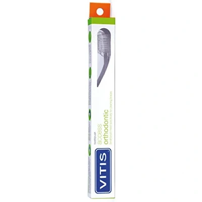 Afbeelding van Vitis Orthodontic Access Tandenborstel met 15 ml verpakking tandpasta