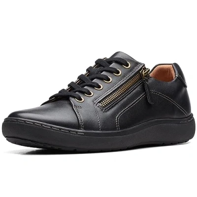 Afbeelding van Clarks Nalle Lace, damessneakers, Zwart/Zwart
