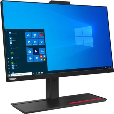 Image de Lenovo ThinkCentre M90a Gen 5 12SH Tout en un avec Support V UltraFlex Core i5 14500 / jusqu&#039;à GHz vPro Enterprise RAM 16 Go SSD 512 TCG Opal Encryption 2, NVMe, Performance graveur de DVD UHD Graphics 770 Gigabit Ethernet, IEEE
