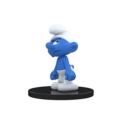 Afbeelding van De Smurfen Moppersmurf beeld (+/ 12 cm) merk: Blue Resin.