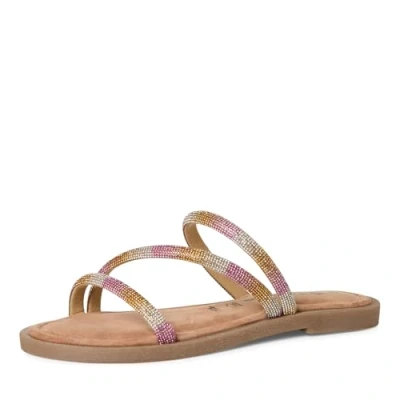 Afbeelding van Tamaris Muiltjes, Dames, Maat: 36, Peach Textiel