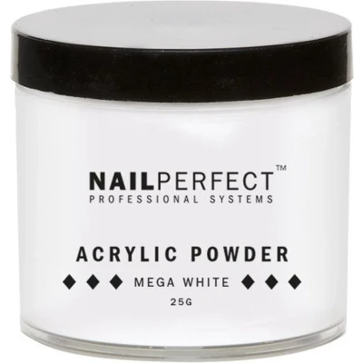 Afbeelding van Nail Perfect Acrylic Powder Mega White 25gr