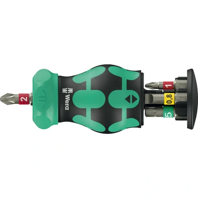 Afbeelding van Wera, Schroevendraaiers, KK Stubby Magazin RA 1