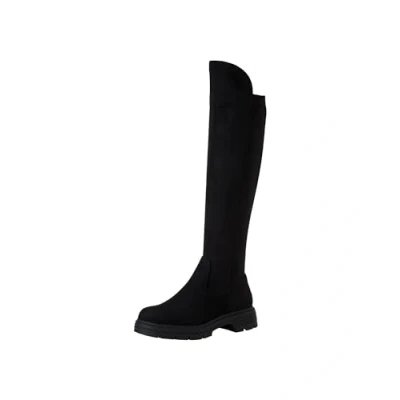 Afbeelding van Tamaris Dames 1 25610 43 Botte boven de knie Dames, zwart.