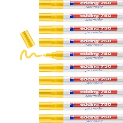 Afbeelding van Edding Paint Marker E 750, Geel Paintmarker