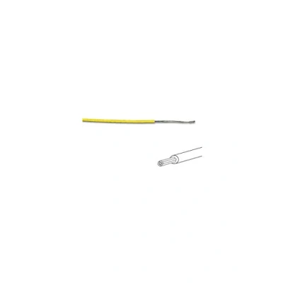 Afbeelding van Montagedraad Diameter: 1.4 mm 0.2 mm2 Meeraderig Geel