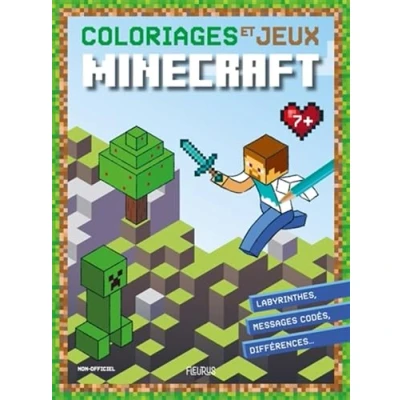 Afbeelding van MINECRAFT COLORIAGES ET JEUX