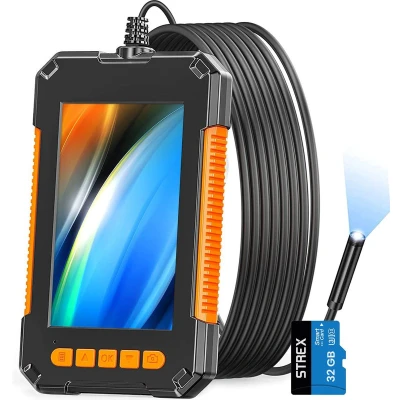 Afbeelding van Strex Inspectiecamera met scherm 10M 1080P HD 4.3 inch LCD IP67 Waterdicht LED