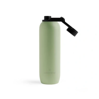 Afbeelding van waterdrop® All Purpose Thermosfles, 1 l, thermosfles van roestvrij staal, 24 uur koud, 12 warm, lekvrij en duurzaam