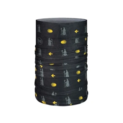 Afbeelding van Buff Coolnet Uv Neckwear uniseks nekbeschermer, zwart., Eén maat