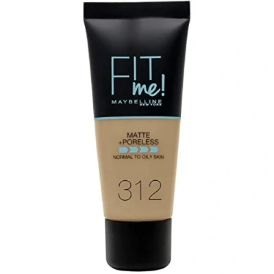 Image de Maybelline Fit Me! Matte+ Poreless Liquid Foundation 30 ml