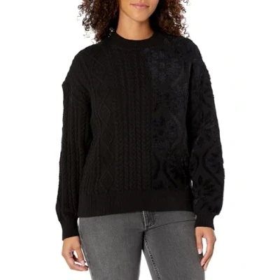 Afbeelding van Desigual Trui, Dames, Maat: Medium, Black