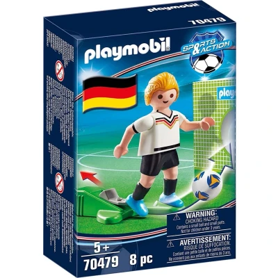 Afbeelding van PLAYMOBIL Sports &amp; Action Voetbalspeler Duitsland 70479