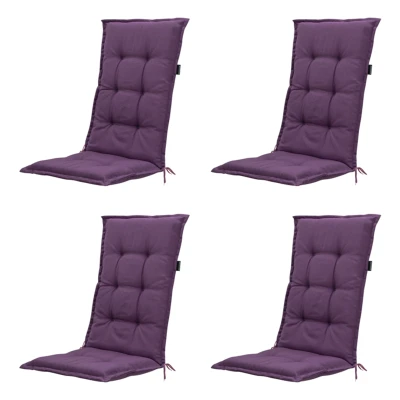 Afbeelding van Madison Tuinkussen Lage Rug Panama Purple 105x50cm 4 Stuks