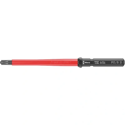 Afbeelding van WERA 05006529001 Kraftform Kompakt VDE wisselkling voor PlusMinus schroeven sleuf/ Pozidriv 3062 i SB, RVS, PH 1 x 157 mm