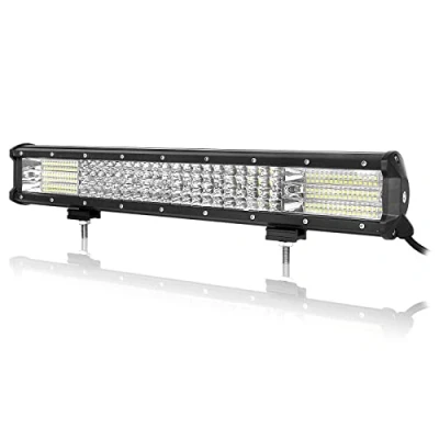 Afbeelding van Willpower Ledstrip, 20 inch, 510 W, led bar, spot en overstroming, 12 V, 24 waterdicht, IP67, ledlampen, 6000 K, wit, voor 4 x 4, auto, vrachtwagen, tractor, quad, boot, offroad