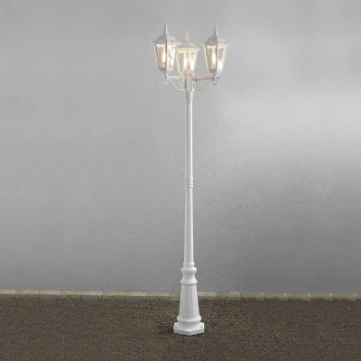 Afbeelding van Konstsmide 7217 250 Firenze Staande buitenlamp Spaarlamp E27 100 W Wit